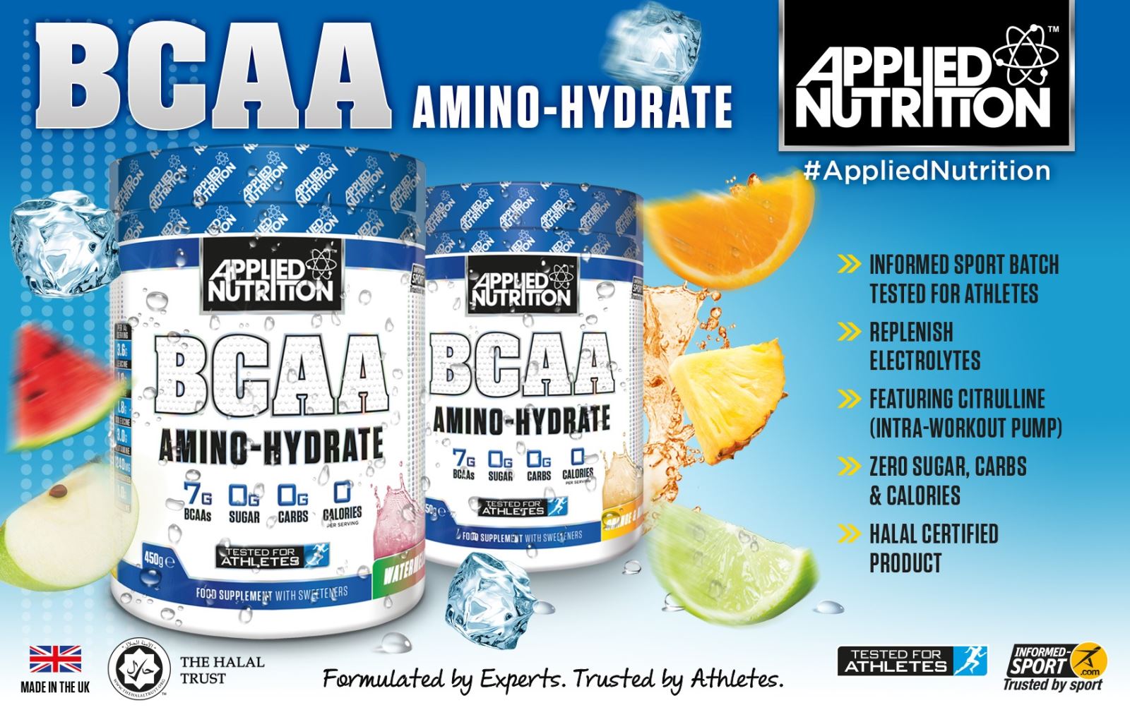 BCAA Amino Hydrate - Hàng tốt từ UK
