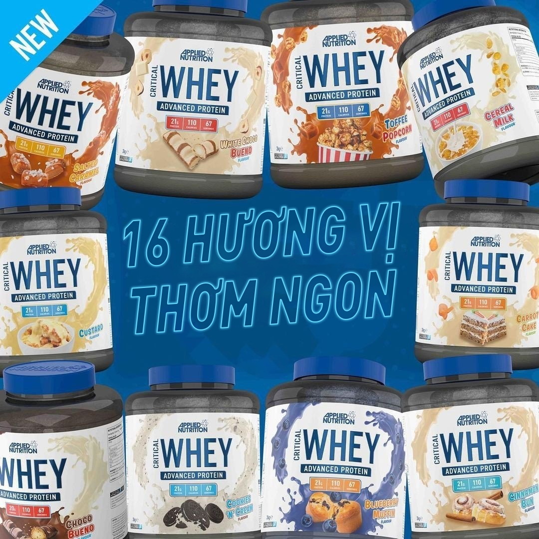 Sữa Tăng Cơ Critical Whey 2KG