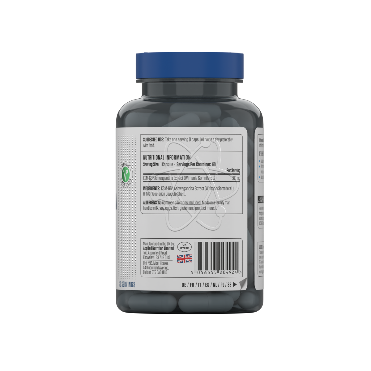Viên uống ASHWAGANDHA KSM-66 60 viên -