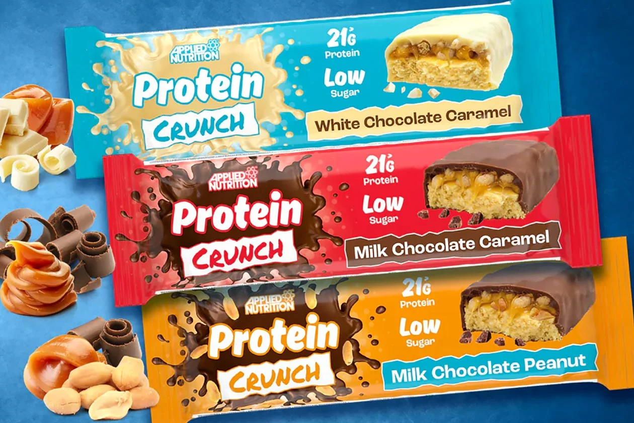 Applied Nutrition also releases a more traditionally built bar in Protein Crunch
