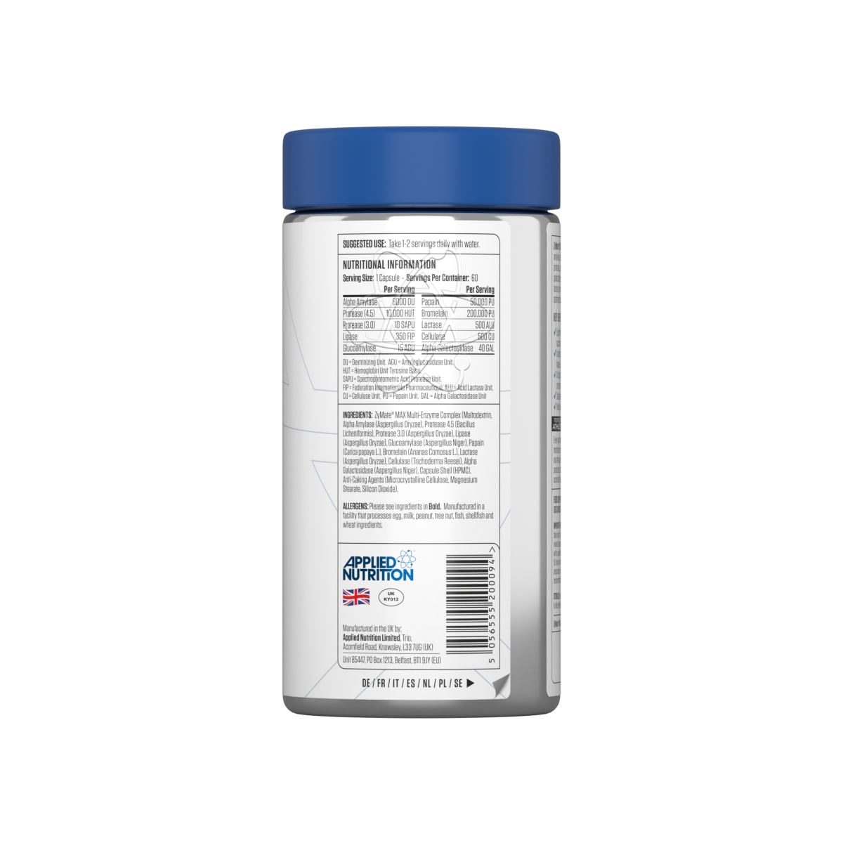 Viên uống TPBVSK DIGESTIVE ENZYME - Hỗ trợ tiêu hoá