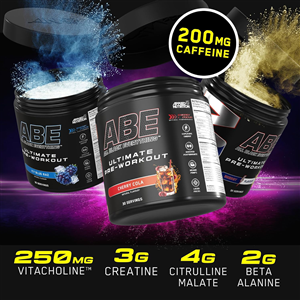 ABE PRE WORKOUT - ALL BLACK EVERYTHING 375G (30 LẦN DÙNG)