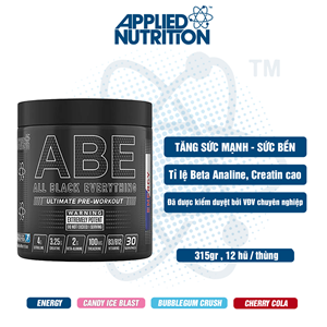 Applied Nutrition - ABE PRE WORKOUT 30 lần dùng 315G
