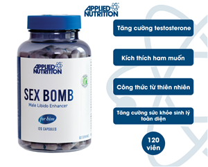 Applied Nutrition Sex Bomb For Him 120 Viên (60 lần dùng)