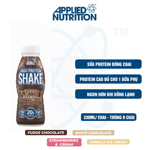 HIGH PROTEIN SHAKE ĐÓNG CHAI 330ML