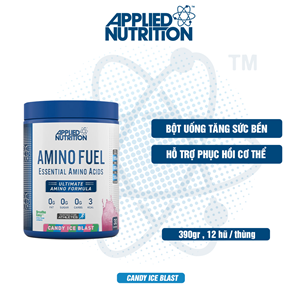 Hỗ trợ phát triển cơ bắp phục hồi cơ Amino Fuel EAA 390g - 30 Lần Dùng - Applied Nutrition